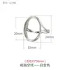 Anillo de artesanía de oro de 18 quilates soporte vacío portaanillos de arena antigua portaanillos vacío incrustado de jade cera de abeja cristal portaanillos vacío