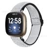 Adecuado para correa Fitbit versa4/sense2 versa3 tejido de nailon espiga correa elástica ajustable