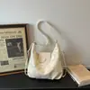 Bolsa Retro de Grande Capacidade para Mulheres 2026 Novo Design de Nicho Bolsa de Ombro Único Transversal Mochila Leve