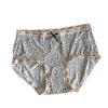 Paquete de 3 Bragas Transpirables Estampado de Leopardo Sexy de Cintura Media para Mujer Puro Deseo Estilo Chica Caliente para Damas y Mujeres Jóvenes