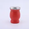 Venta Caliente Creativa Acero Inoxidable 304 Taza Madai de 8 oz Sudamérica Argentina Taza de Calabaza Doble Ventosa de Vacío