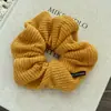 Scrunchie de Lã Tricotado Novo Outono e Inverno Estilo Preguiçoso Elástico para Rabo de Cavalo Corda para Cabelo Simples de Moda de Alta Qualidade Acessório de Cabelo