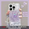 Adecuado para funda de teléfono Apple 15 iPhone 17 Berry Trouble Soporte 16 Hilo de Pluma Láser 14 Pro Max Creativo 13