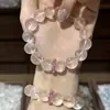 Pulsera Cadena de Mano de Múltiples Piedras Luna Gris Aguamarina Natural Cristal Blanco Estilo Verano para Mujer En Stock Estilo de Diseño Regalo para Alguien