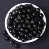 Ágata Roja Natural Obsidiana Negra Cuentas Sueltas Material para Manualidades Pulsera Wenwan Pulsera Cuentas Joyería de Ágata Accesorios
