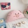 Quarto de Crianças Fofo Almofada de Encosto de Cama de Pelúcia Desenho Animado Ins Quarto Tatami Almofada Removível e Lavável Sofá Almofada Grande