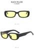 Populares en stock moda gafas de sol de montura pequeña modernas para niños y niñas degradadas gafas de sol de montura pequeña de celebridad de Internet gafas de sol