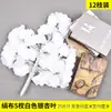 Hojas de Planta Artificiales en Stock Transfronterizas: Hojas de Arce, Hojas de Ginkgo, Hojas de Mango, Ramas Verdes de Higuera, Ramas de Plástico con Tacto Realista
