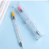 Herramienta de Puntos para Uñas Acrílico Doble Punta Bolígrafo de Puntos Varilla de Taladro Acrílica Caja de Herramientas para Fijar Diamantes Bolígrafo de Puntos para Uñas