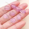 Pó para Gelatina Vidro Degradê Pétalas de Tulipa Contas Espaçadoras com Contas Materiais Artesanais DIY Pulseira Brincos Acessórios de Joias