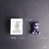 Molde de silicone DIY gota de cristal Molde de Urso Sentado Urso molde molde de urso concha urso violento