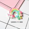 Diy Acessórios de Resina Colorido Arco-íris Telefone Móvel Papelaria Caixa Material de Beleza Geladeira Adesivo Coletor Caixa Acessórios de Jóias
