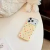 Soporte magnético de estrella de lunares color caramelo adecuado para funda de teléfono Apple 17pm, iPhone 18 estilo coreano 15 funda suave 16