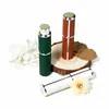 Botellas Dispensadoras de Perfume de Piel de Cordero, Botellas de Spray de Perfume con Patrón de Lichi, Botellas de Perfume de Cuero Dispensadoras de Cosméticos al por Mayor
