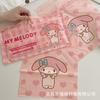Fábrica de productos genuinos Sanrio al por mayor bolsa adhesiva multifuncional bolsa de basura de escritorio portátil coolomi gato KT