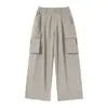 Pantalones Cargo Magmans Retro Japonés Multibolsillos para Hombre, Marca de Moda, Sueltos Rectos para Primavera y Otoño K7639