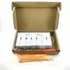 En Stock 100 Piezas Clips de Plástico para Coche Empaquetados en Caja, Clips de Fijación para Parachoques de Coche, Clips de Palanca para Retirar