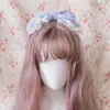 Crema color dulce original de primavera para bebé Lolita lazo extragrande pasador de pelo con lazo KC accesorios para el cabello