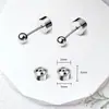 Accesorios de Tapón para Oreja de Cobre Chapado en Plata con Forma de Bambú de Gama Alta, Soportes para Pendientes de Tachuela para Prevenir la Caída, Accesorios para Pendientes que Conservan el Color