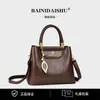 Bolsa de Ombro Fashion Tendência Versátil 2025 para o Dia a Dia Casual Elegante Múltiplos Bolsos Bolsa para Mãe de Meia-Idade Bolsa Feminina