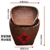 Cestas de Bambú Estilo Antiguo para Exhibir Productos Secos y Verduras, Cestas Decorativas para Exhibidores Abiertos, Cestas de Exhibición para Restaurantes de Hot Pot, y Cestas de Exhibición para Exhibidores de Tiendas