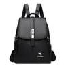 Mochila Transfronteiriça Novo Estilo, Moderna e de Alta Qualidade, Bolsa com Fivela de Fechamento Simples, Bolsa Casual Grande Capacidade para Mulheres, para Trabalho e Viagem