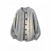 Suéter cárdigan para hombre para otoño, corte limpio, estilo relajado, suéter de punto, estilo "old money", prenda exterior casual
