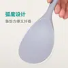 Espátula de Silicona Transfronteriza, Antiadherente, Antideslizante, Cuchara de Cocina Antiescaldante, Cuchara para Sopa, Cuchara para Arroz, Utensilios de Cocina, Cuchara Lista para Usar