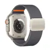 Fábrica Adecuado para Apple S10 Watch Ultra Deportivo Iwatch9876 Correa de Muñeca Elástica de Nylon con Hebilla Magnética
