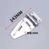 Bisagra Galvanizada para Plataforma de Carga Colección de Bisagras Cerraduras para Puerta de Camión de Carga Accesorios para Puerta de Caja de Camión Refrigerado Bisagras