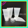Botella de tubo suave esmerilado de 30 ml para champú, botella de tubo suave de 30 g para acondicionador, botella de tubo suave para crema de manos