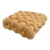 Almofada Quadrada Tecida para Assento de Escritório, Almofada Decorativa para Bay Window, Travesseiro de Pelúcia com Elastano para Encosto de Sofá