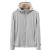 Ropa Ligera de Protección Solar para Mujer, Tops de Verano, Ropa de Protección Solar para Exterior para Hombre, Chaqueta de Protección Solar de Seda de Hielo, Ropa Transpirable para la Piel Upf50+