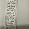 Renda de Bordado Solúvel em Água de Seda Leite Mais Vendida, Acabamento de Renda Solúvel em Água Vazada, Acessórios de Vestuário DIY