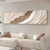 Decoración de cabecera de cama principal pintura textura de ola sala de estar pared de fondo pintura mural simple para casa de huéspedes venta al por mayor