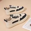 Zapatos Casuales Nuevos de Piel, Tenis para Mujer, Nuevos Zapatos Deportivos de Moda Trendy de Primavera, Zapatos para Correr Resistentes al Desgaste con Suela Gruesa