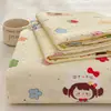 Sábana de gasa de doble capa de algodón suave y esponjoso Clase A, pieza individual, juego de tres piezas de algodón lavado, funda de edredón para dormitorio, cama doble, dormitorio estudiantil