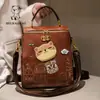 Fábrica de Origen Beibao 2025 Nuevo Lindo Dibujo Animado Moda Bolso de Mano Versátil para Mujer Mochila de Moda