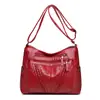 Bolsa Tote Grande de Gran Capacidad Moda Retro Minimalista Bolso de Hombro Único Bolso Simple Casual para Viajes