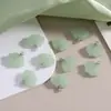 Ojo de Carnero de Cobre de Vidrio Nube Propicia Cerradura Accesorios Jade Imitación Ruyi Colgante de Cerradura Pendientes de Estilo Antiguo Pulsera Materiales para Joyería