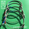 Suministro directo de fábrica termopar tipo K de tornillo M6 sonda de control de temperatura M8 cable blindado controlador de temperatura mayoreo