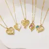 Colar de Cobre Arvaleff Série Dia das Mães Diamante Micro-Incustado Amor Mãe Corrente Clavícula Ouro 18K Zircônia Atacado Transfronteiriço