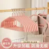 Colgador de Ropa Semicircular Plaza Kaitang Yiwu Secador Grueso Liso Soporte de Ropa Doméstico Colgador con Revestimiento de Plástico