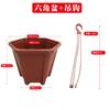 Gancho para Cesta Colgante de Maceta Tejida, Cesta Colgante para Maceta de Interior, Cesta Colgante de Estilo Nórdico Simple para Plantar Flores