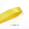 Fita de cetim single-side de poliéster denso de 3,8 cm, 196 cores, decoração de laço, fita para embrulho de flores, em estoque