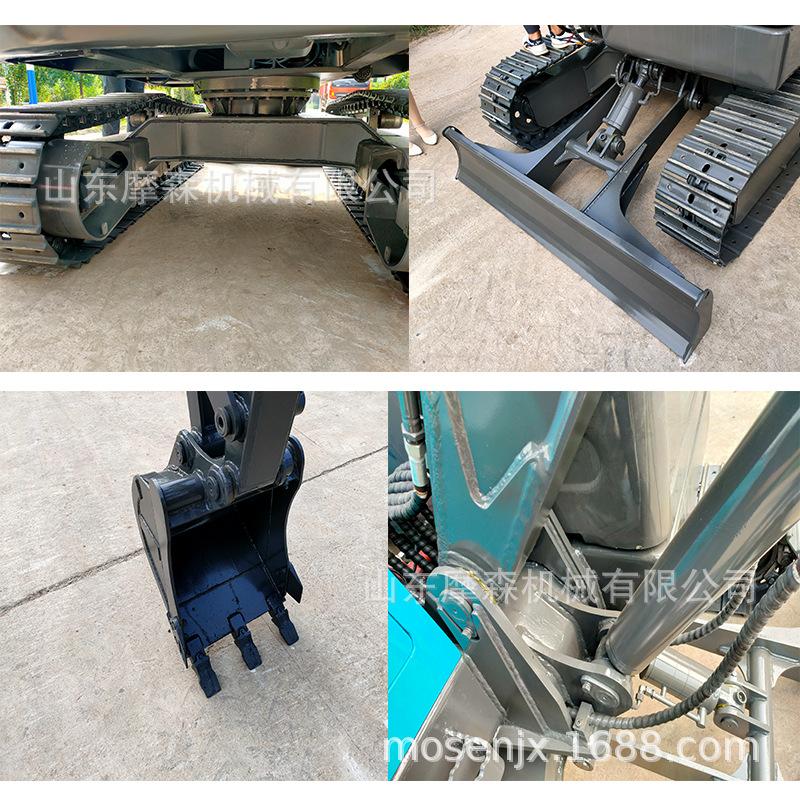 开荒修路路面破碎施工挖掘机