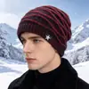 Nuevo Gorro de Invierno Transfronterizo, Gorro Caliente con Forro de Lana Polar, Gorro Engrosado de Piel Sintética de Conejo, Gorro de Lana Tejido a Prueba de Frío