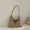 2026 Nuevo Bolso Retro de un Solo Hombro para Mujer Elegante Casual para el Trabajo Bolso de Nicho Simple de Gran Capacidad para la Axila