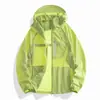 Roupa de Proteção Solar de Seda Gelada de Verão para Casal Transfronteiriço para Homens e Mulheres Roupa de Pele com Proteção UV Roupa com Capuz de Proteção Solar Roupa para Pesca ao Ar Livre