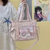 Otoño 2026 Nuevo Estilo Japonés Bolsa Ita Gran Capacidad Bolso de Hombro Cruzado Estudiante de Anime Viajero Versátil Bolso de Lona